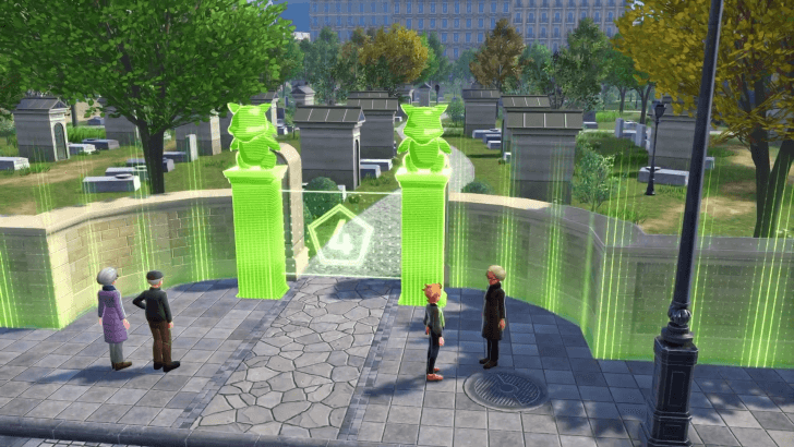 Sableye in the Cemetery World Location