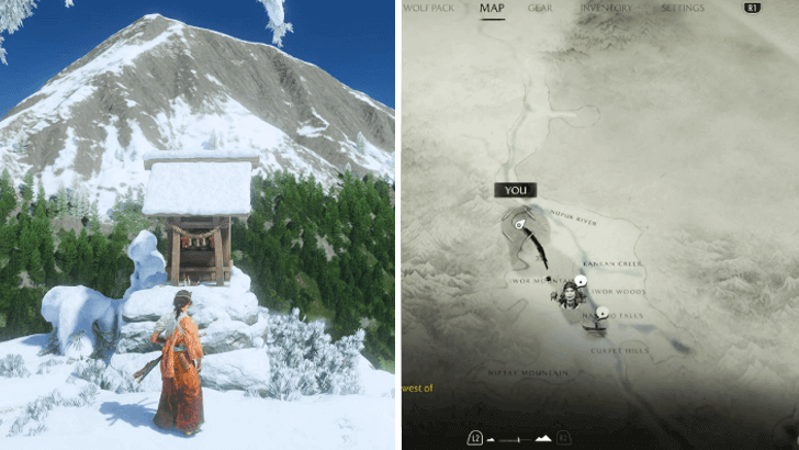 Ghost of Yotei Charm of Yamatotakeru Map Location