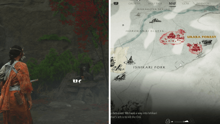 Ghost of Yotei Charm of Resolute Victory Map Location