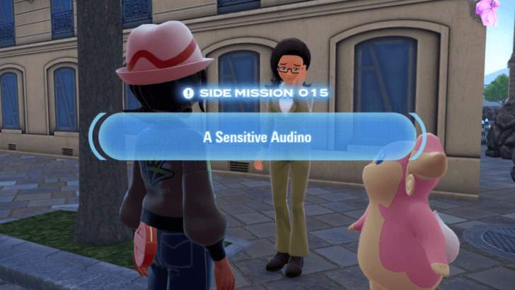 A Sensitive Audino accepted