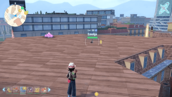 Emolga World Location