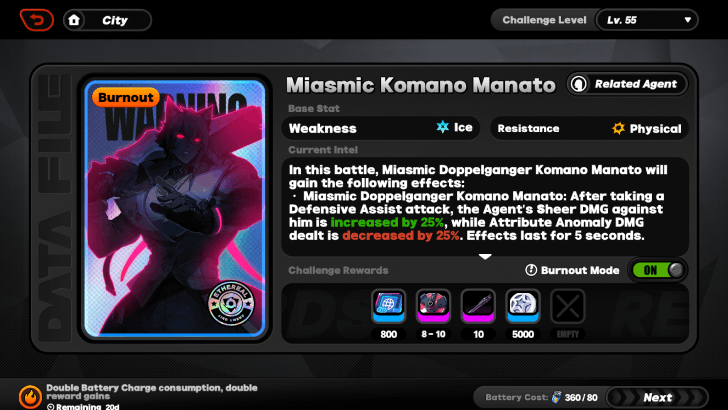 Miasmic Komano Manato Expert Challenge