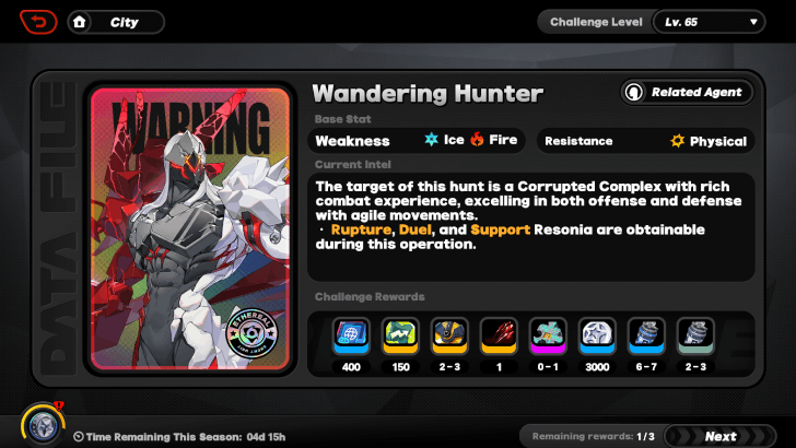 Wandering Hunter Notorious Hunt