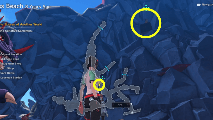 Find Talkative Kamemon