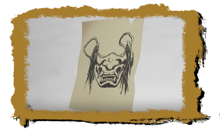 Blue Yamauba Drawing