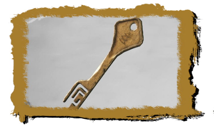 Engraved Key (Pagoda)