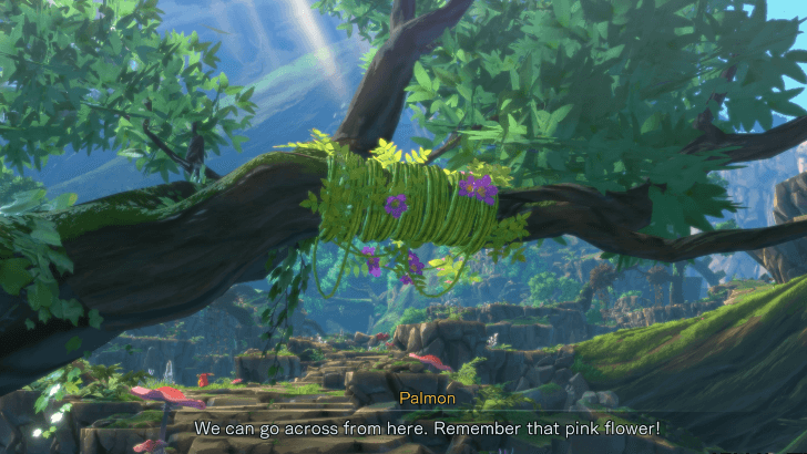 Pink Flowers on Vines