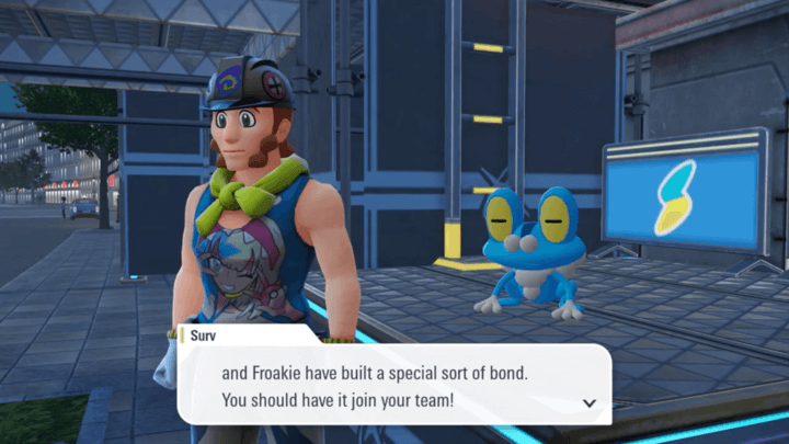 Obtain Froakie