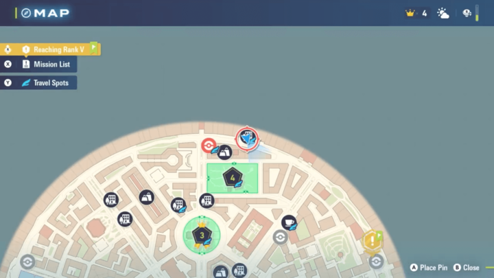 Spewpa in the Museum Map Location