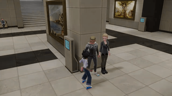 Spewpa in the Museum World Location