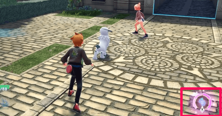 Mega Evolve by pressing Right Analog Stick