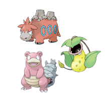 Camerupt victreebel slowbro