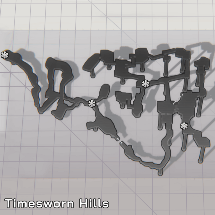 2.3 ZZZ Map - Timesworn Hills with Teleports