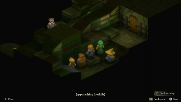 Final Fantasy Tactics - Monastery Vaults: Fourth Level Field View