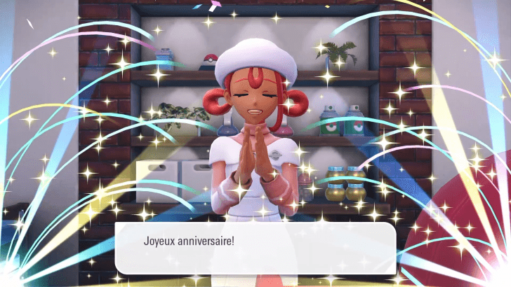 Nurse Joy Special Birthday Greeting