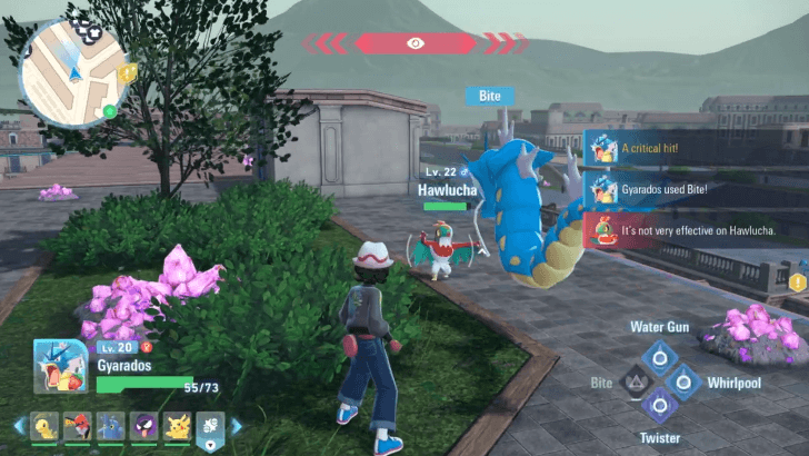 Hawlucha World Location