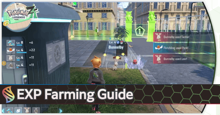 Pokemon Legends Z-A - EXP Farming Guide