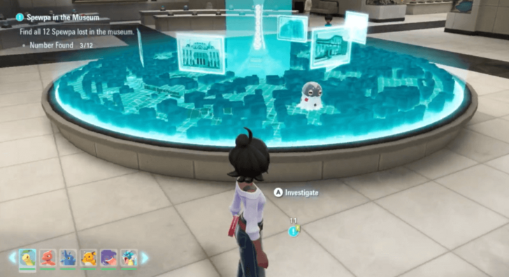 Lumiose Hologram Spewpa