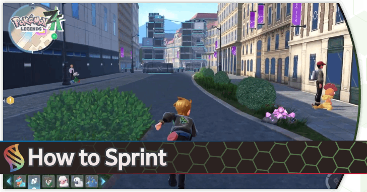 Pokemon Legends Z-A - How to Sprint