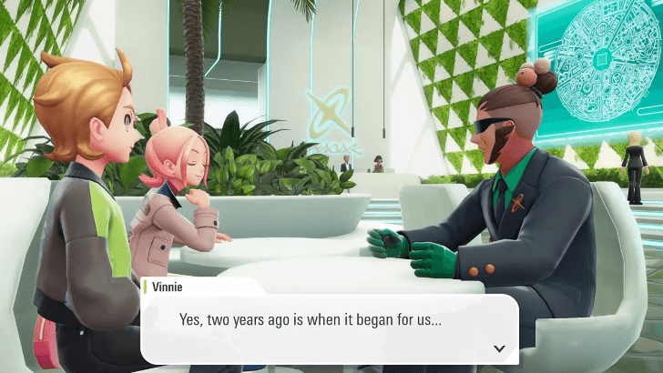 talking to Vinnie in Quasartico Inc