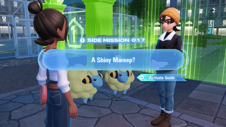 A Shiny Mareep? accepted