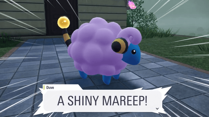 Shiny Mareep Spawn