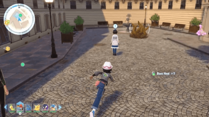 Stumped at the Fountain World Location