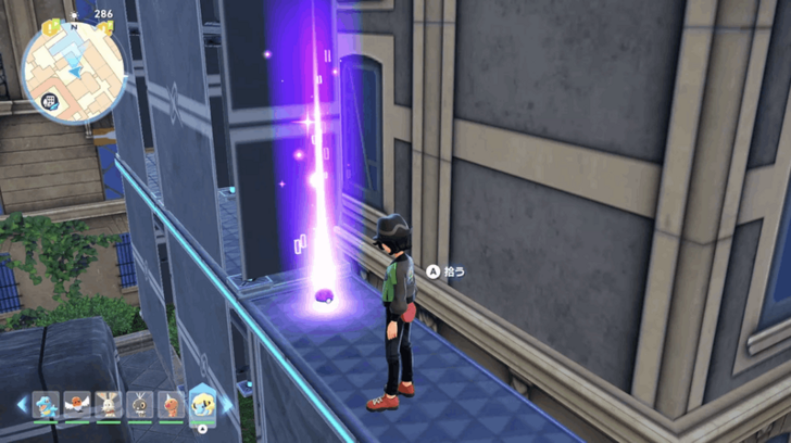 Colorful Screw 1 Overworld Location