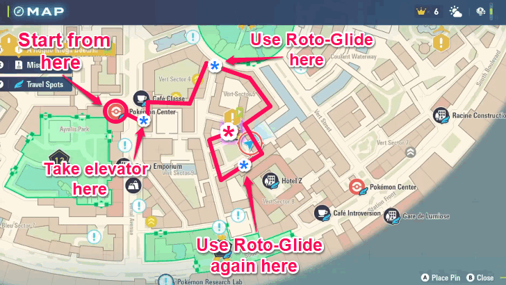 Pokemon Legends ZA - How to Get to Rogue Mega Beedrill Battle