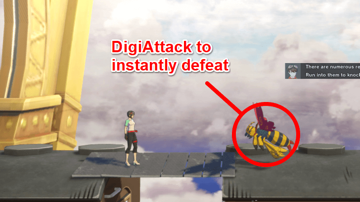 Defeat Digimon on Locomon