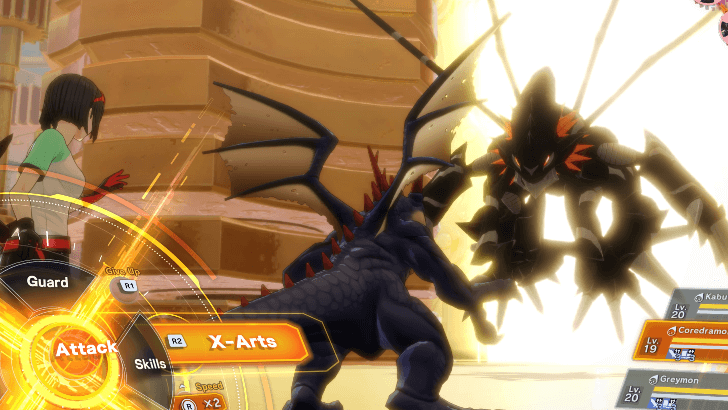 Fend off GranKuwagamon