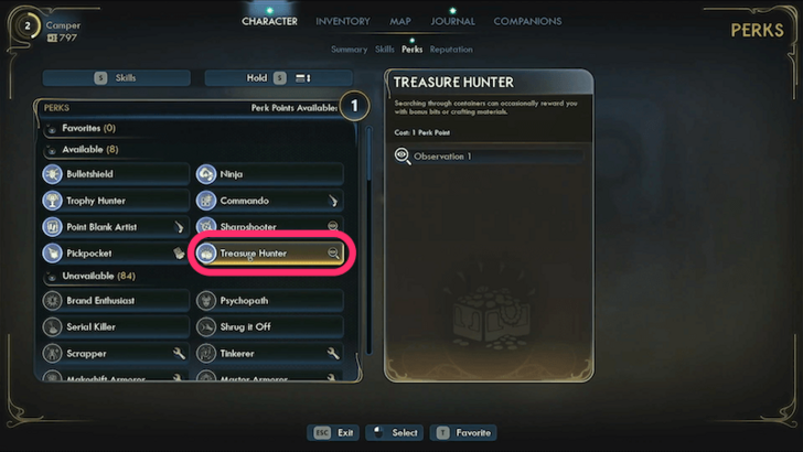 Outer Worlds 2 Treasure Hunter