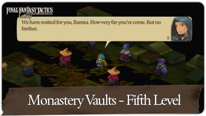 Final Fantasy Tactics - Monastery Vaults Fifth Level