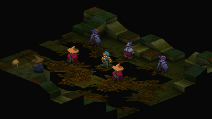 Final Fantasy Tactics - Monastery Vaults: Fifth Level Field View