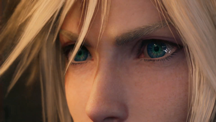 FF7 Remake Cloud eyes