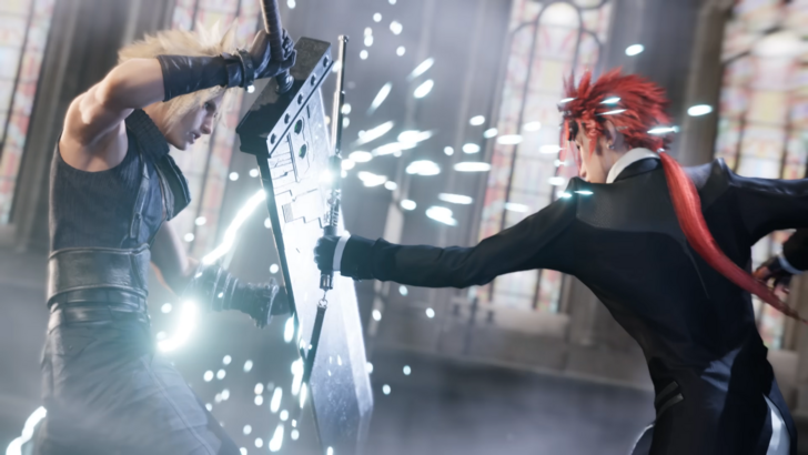 FF7 Remake Cloud versus Reno