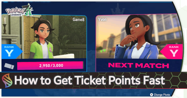Pokemon Legends Z-A - How to Get Ticket Points Fast