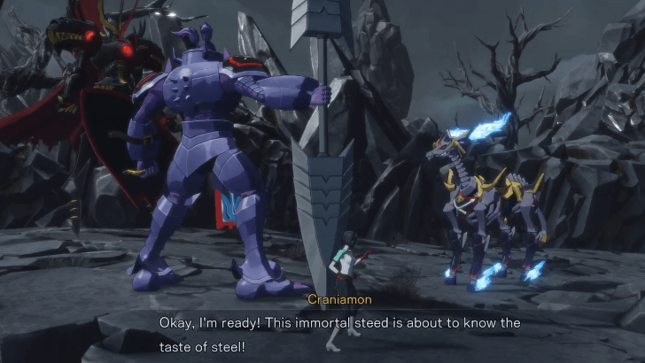 Showdown with the Immortal Steed Step 1