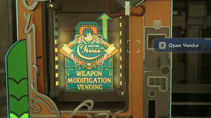 Purchase from Weapon Modification Vending Machines