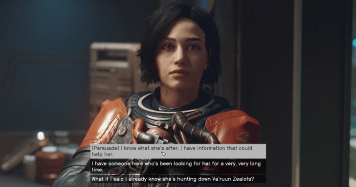 Starfield - Persuade Rayna