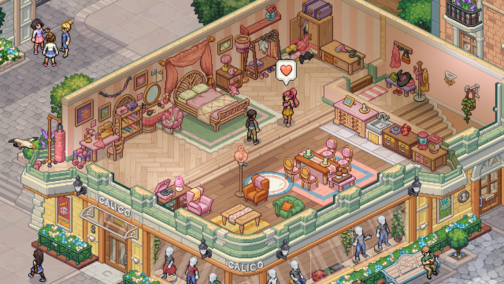 Witchbrook inside of a shop