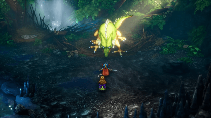 Dragon Quest I Green Dragon Princess Gwaelin