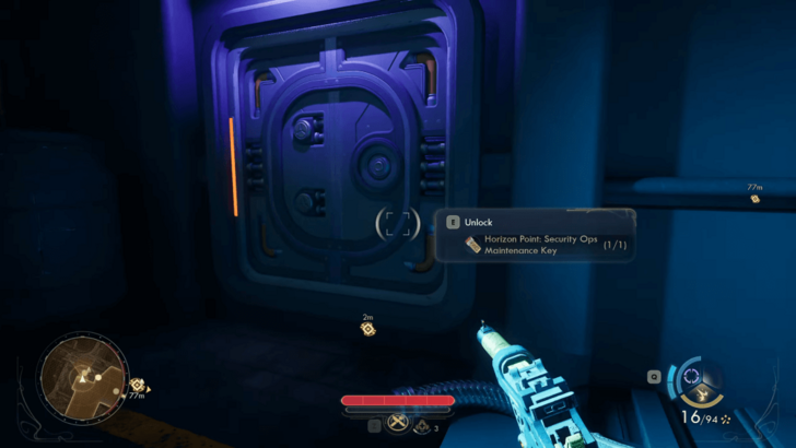 Maintenance Route Entrance