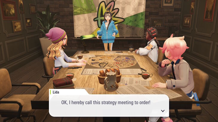 Pokémon Legends: Z-A  Team MZ Strategic Meeting