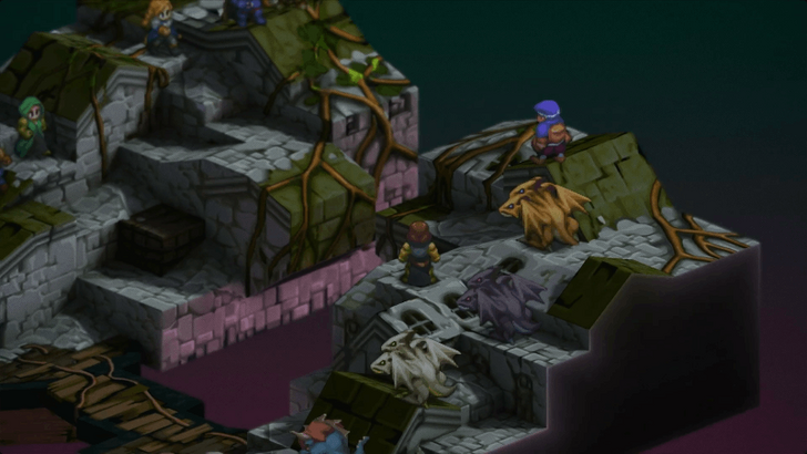 Final Fantasy Tactics - Lost Halidom Field View