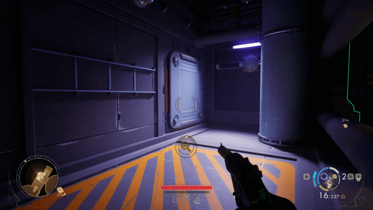 Corner Door to Power Lever