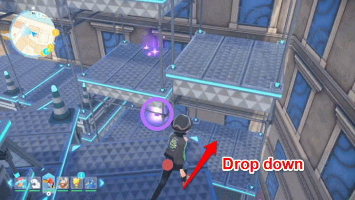 Colorful Screw 35 Overworld Location