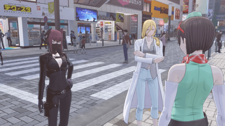 Talk to Asuna Akihabara