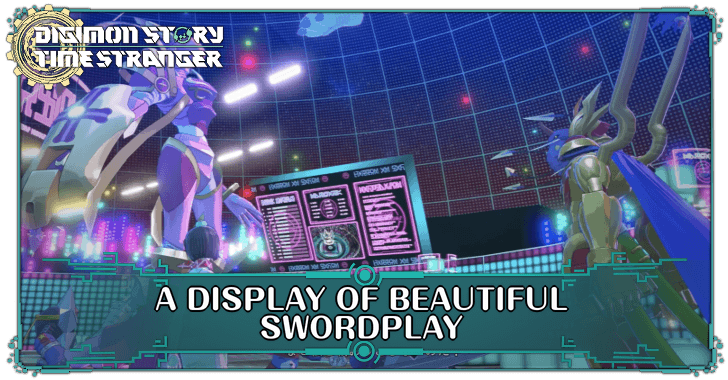 Digimon Story Time Stranger - A Display of Beautiful Swordplay