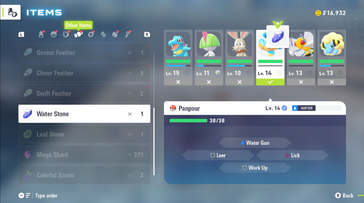 How To Use Evolution Item